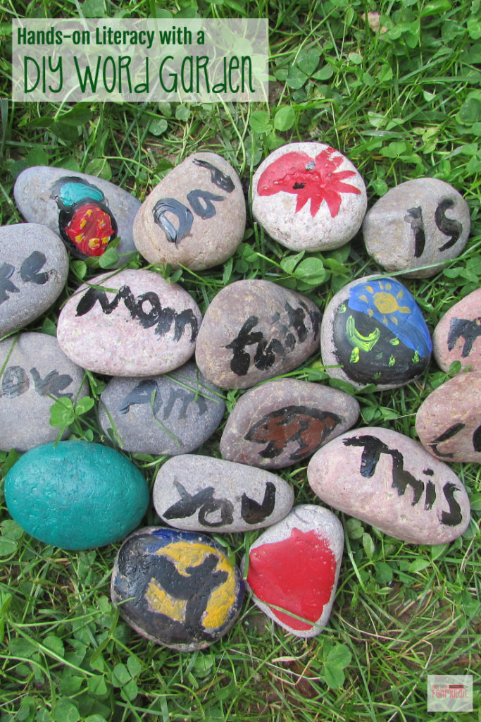 Hands On Literacy At Home With A Diy Word Garden - Educational Activities: Reading