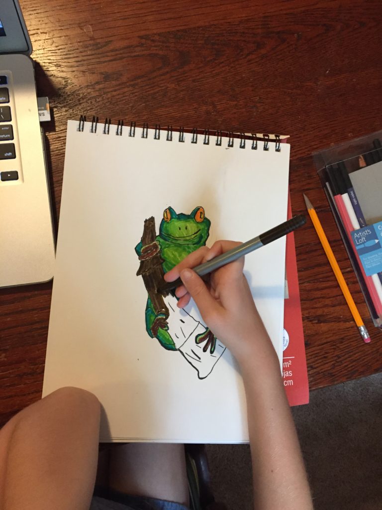 Online Art Lessons Embrace Creativity Not Perfection - Gifted/2e Education