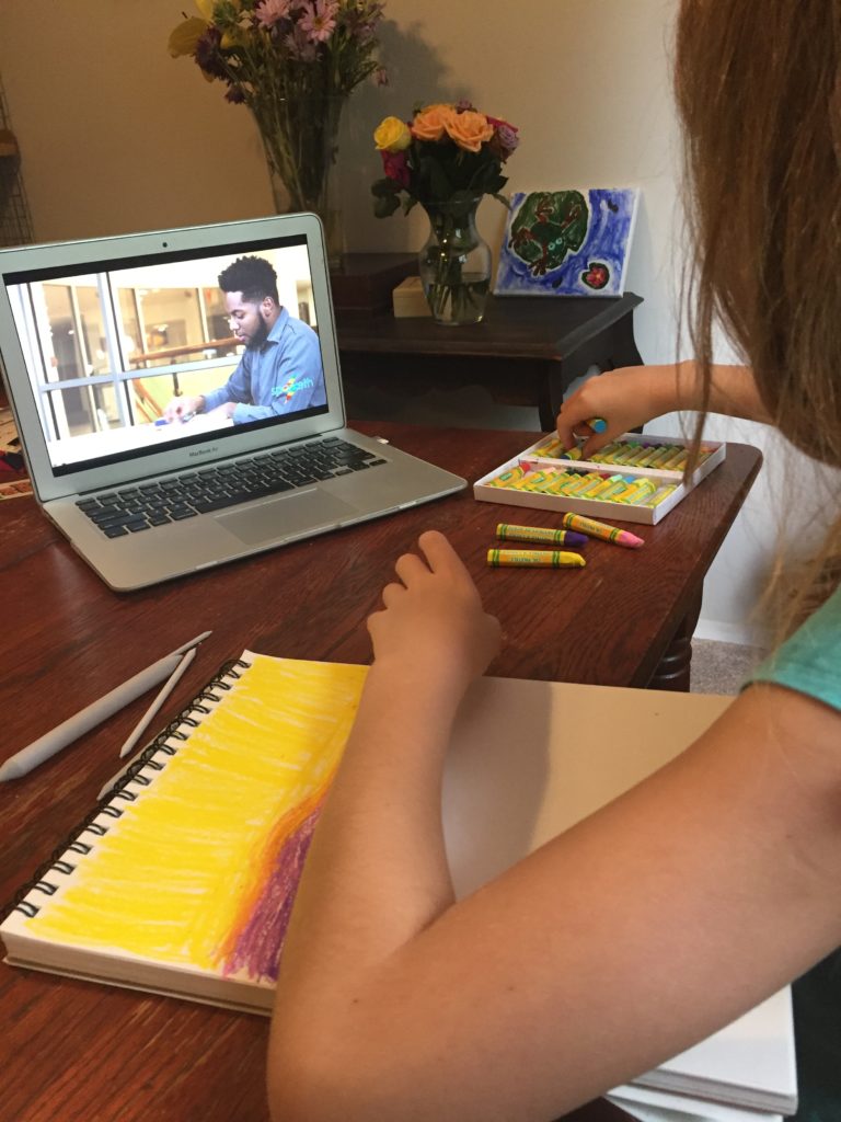 Online Art Lessons Embrace Creativity Not Perfection - Gifted/2e Education