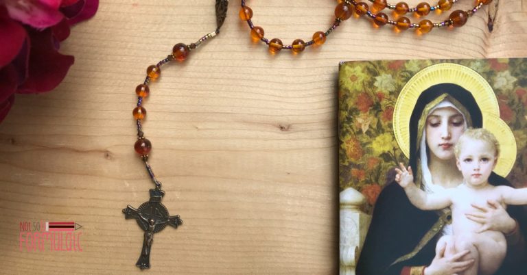 Catholic Moms Aren’t Perfect. They Follow Mary to His Perfect Love.