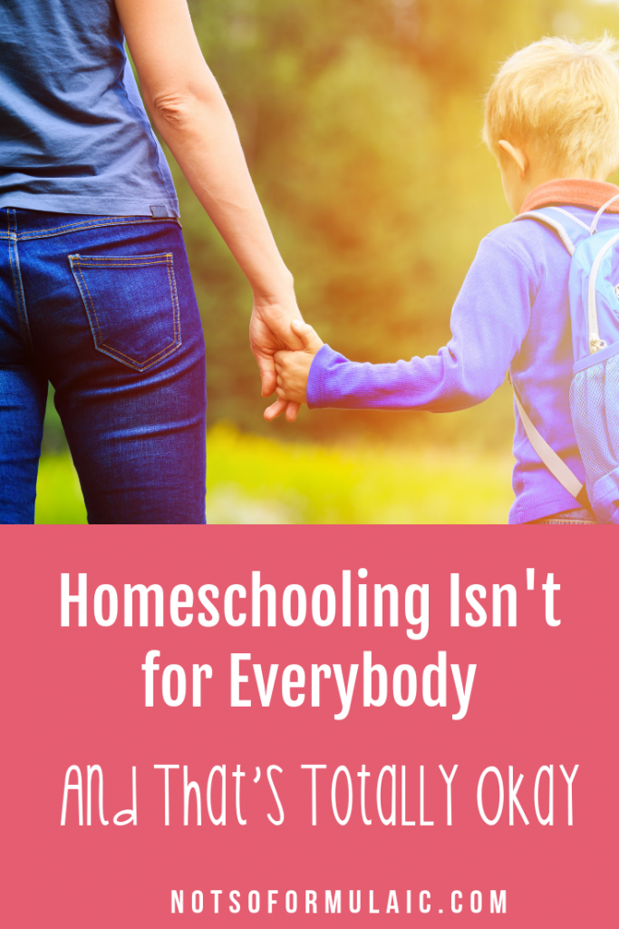 Homeschooling Isn 039 T For Everyone And You Know What That 039 S Totally Okay - Gifted/2e Education
