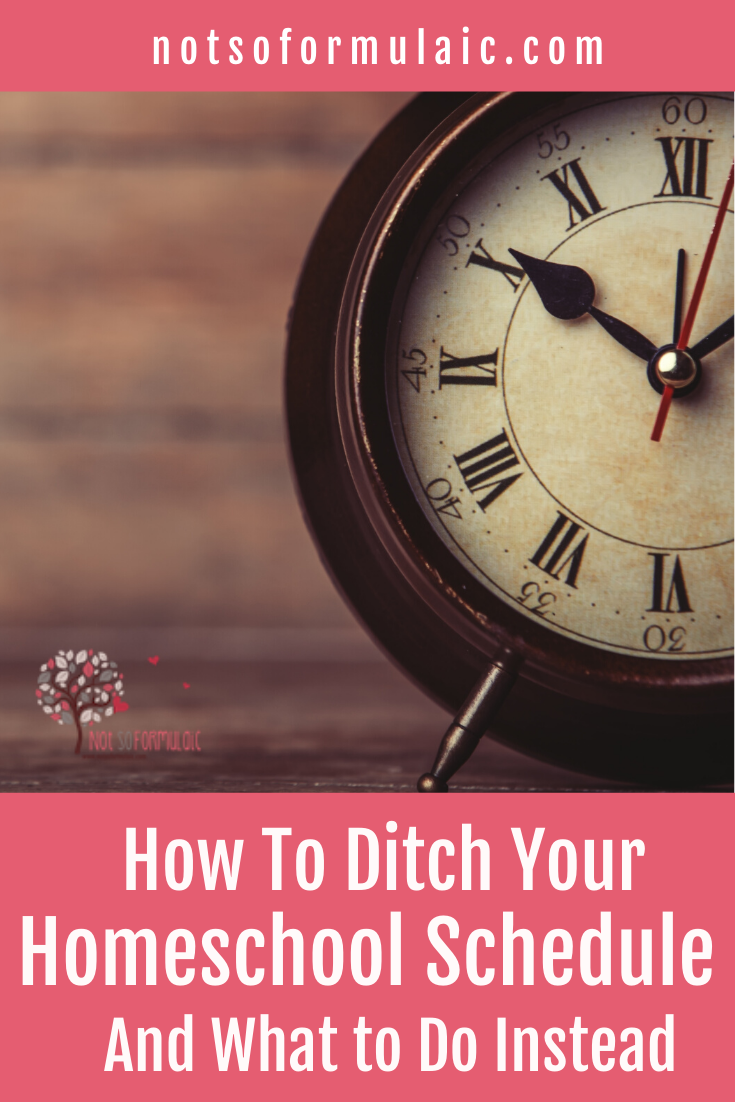 Want The Truth About Homeschool Schedules? You Don’t Need One – At All